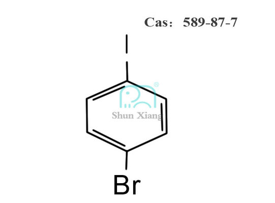 1-ব্রোমো-৪-ইয়োডোবেনজেন CAS 589-87-7 সক্রিয় ফার্মাসিউটিক্যাল ইন্টারমিডিয়েট